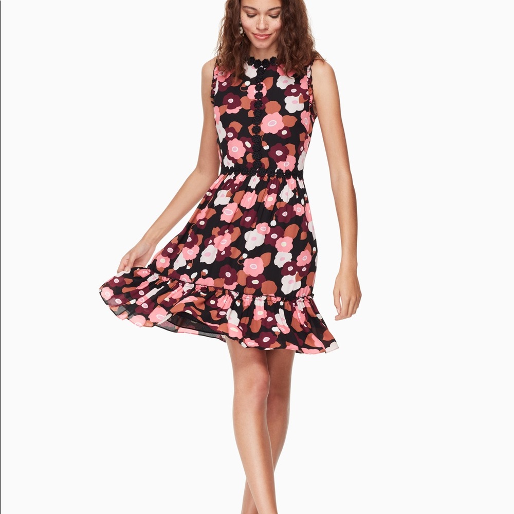 Kate Spade spring 2018 Blooming Mini Dress